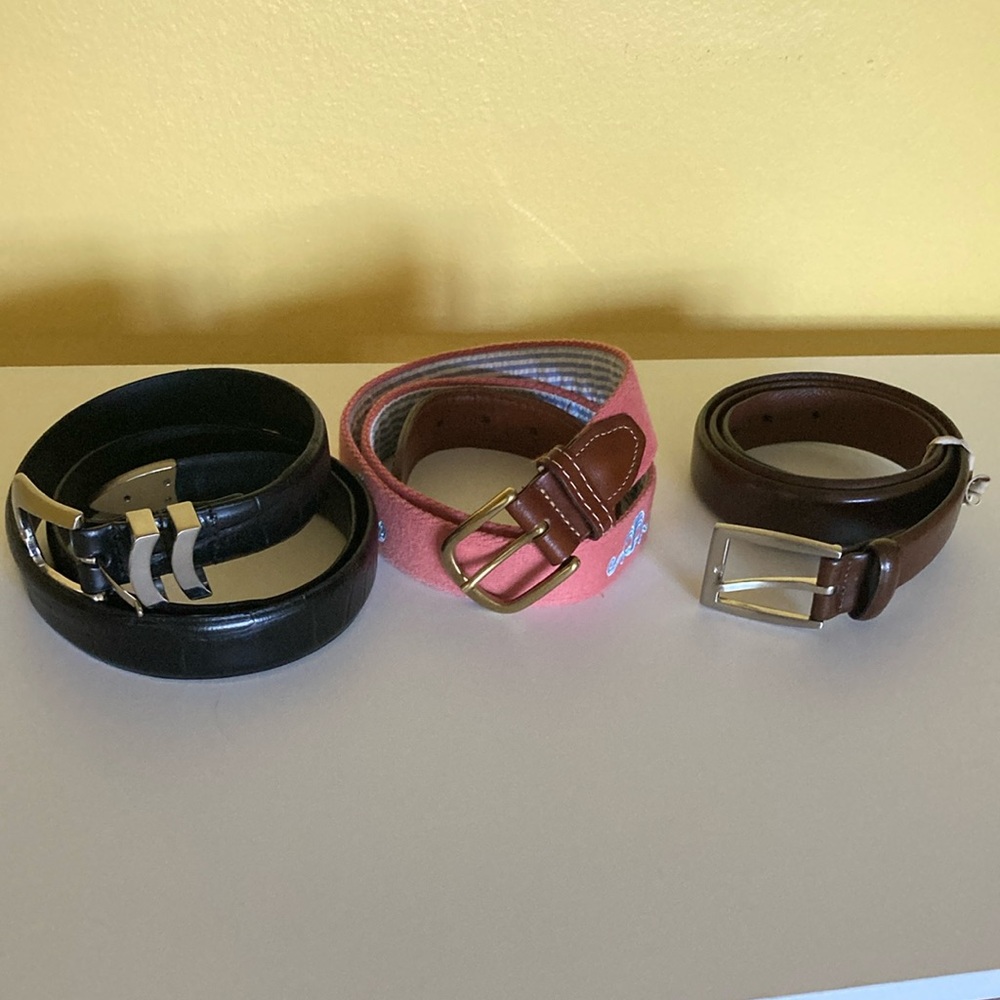 3/30$ belts bundle YRI JOS.A.Bank